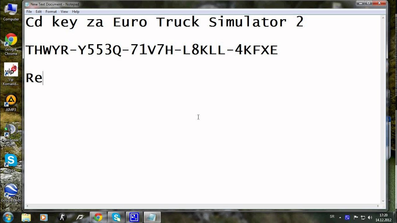 Euro truck simulator 2 product key